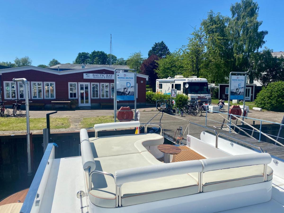 Hotel Hausboot mit Traumlage in Travemünde Lubeca Exterior foto
