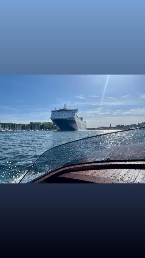 Hotel Hausboot mit Traumlage in Travemünde Lubeca Exterior foto